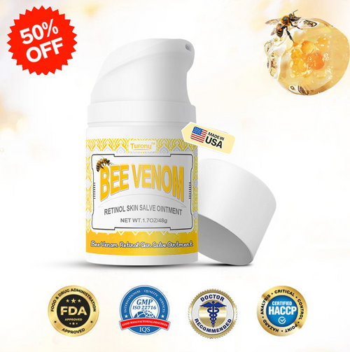 Bee Venom Retinol Skin Salve Ointment 🐝𝐀𝐀𝐃 𝐑𝐄𝐂𝐎𝐌𝐌𝐄𝐍𝐃𝐒(🔥55% Off for a Limited Time!)