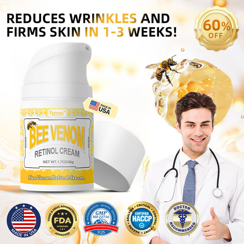 Bee Venom Retinol Skin Salve Ointment 🐝𝐀𝐀𝐃 𝐑𝐄𝐂𝐎𝐌𝐌𝐄𝐍𝐃𝐒(🔥55% Off for a Limited Time!)