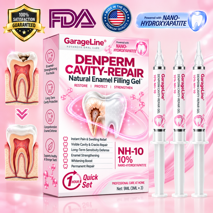 🇺🇸GarageLine® DenPerm Cavity-Repair Natural Enamel Filling Gel
