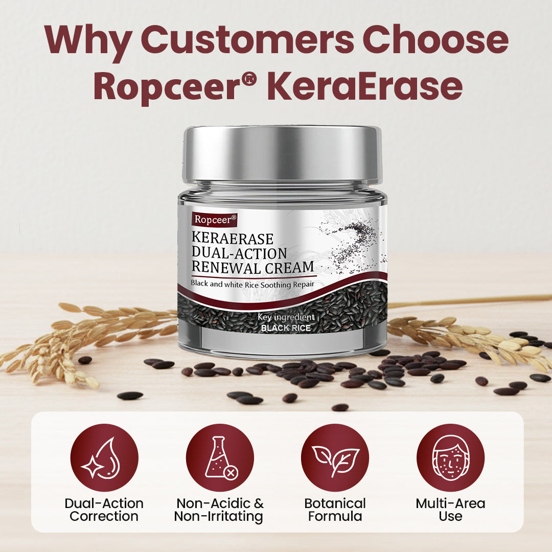 𝑶𝒇𝒇𝒊𝒄𝒊𝒂𝒍 𝑺𝒕𝒐𝒓𝒆 | 🏵️𝐑𝐨𝐩𝐜𝐞𝐞𝐫® KeraErase Dual-Action Renewal Cream 🇺🇸🕊️(Dual-Action Renewal – Softens raised bumps and breaks down deep keratin buildup without acids or irritation)