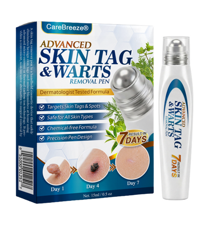 🇺🇸 CureVivo® Advanced Skin Tag & Wart Removal Roller 🧑🏼‍⚕️