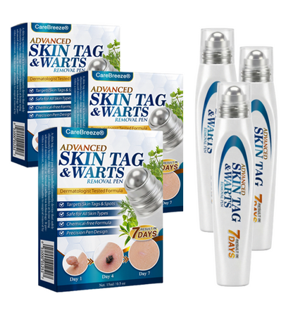 🇺🇸 CureVivo® Advanced Skin Tag & Wart Removal Roller 🧑🏼‍⚕️